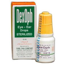 Тайские Капли для глаз и ушей DexOph 4 мл