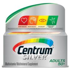 Витамины для людей старше 50 Centrum Silver 50+ 30 капсул