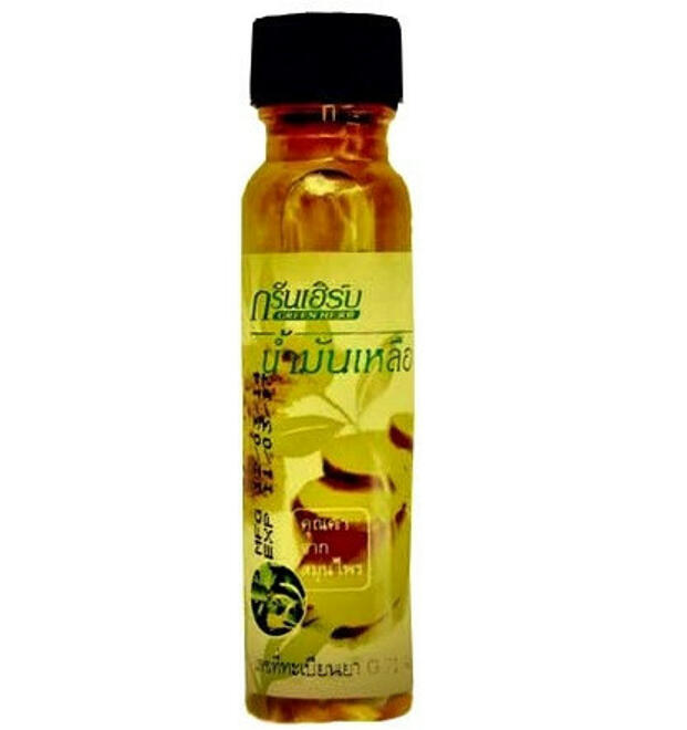 Тайское масло против гайморита и заложенности носа Green Herb