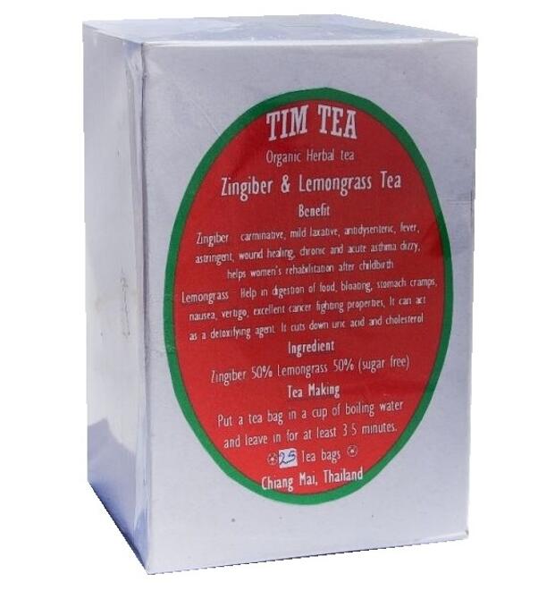 Чай с имбирем и лемонграссом для женского здоровья 15, 25 или 50 пакетиков
