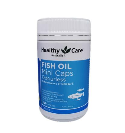 Омега 3 рыбий жир мини капсулы 1000 мг Healthy Care 200 шт
