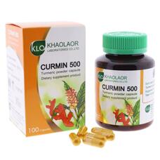 Турмерик (Куркума Длинная) в капсулах Curmin 500 Khaolaor 100 шт
