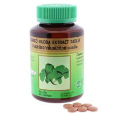 Экстракт Гинкго Билоба в таблетках Khaolaor 30 таб
