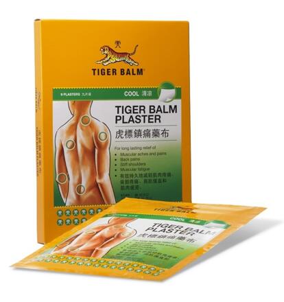 Охлаждающий тигровый пластырь Tiger Balm 2 размера