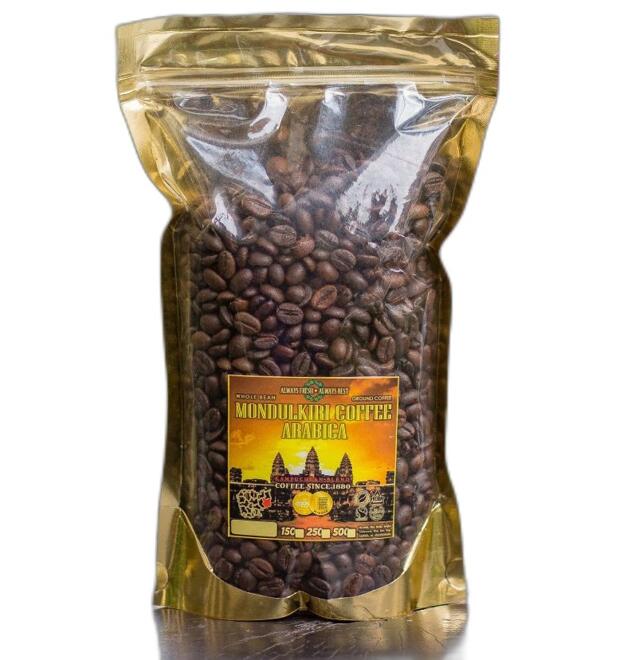 Элитный камбоджийский кофе Мондулкири Арабика в зернах 250 или 500 гр