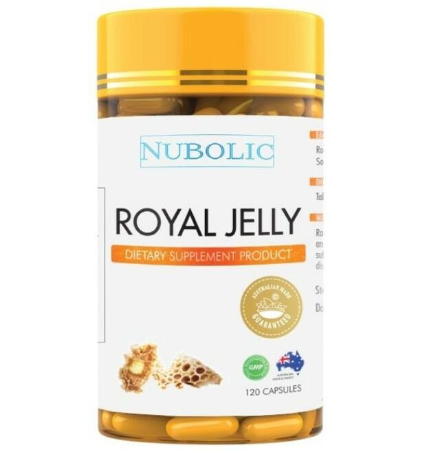 Маточное молочко Nubolic Royal Jelly 1500 мг 30 или 120 шт