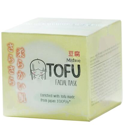 Интенсивная маска для лица с тофу и маслом японского риса Mistine 45 гр