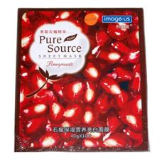 Увлажняющая тканевая маска с гранатом Pure Source 10 шт