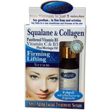 Подтягивающая сыворотка со скваленом и коллагеном Sasaki 15 мл