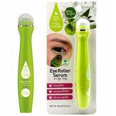 Сыворотка роллер для глаз с алоэ и коллагеном Baby Bright 15 мл