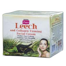 Омолаживающий крем для лица с пиявками и коллагеном Banna 100 мл