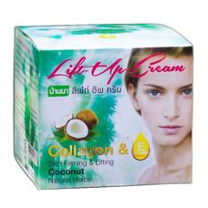 Крем лифтинг для лица с кокосом, коллагеном и витамином E Lift up Banna 80 мл