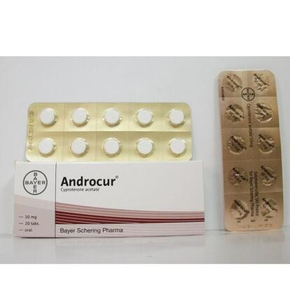 Андрокур 50 мг 10 шт (Ципротерон) таблетки Байер (Германия)