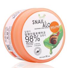 Улиточный крем для лица после загара и для увлажнения с алоэ Belov 50 мл