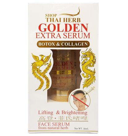 Золотая сыворотка с эффектом ботокса Thai Herb 35 мл