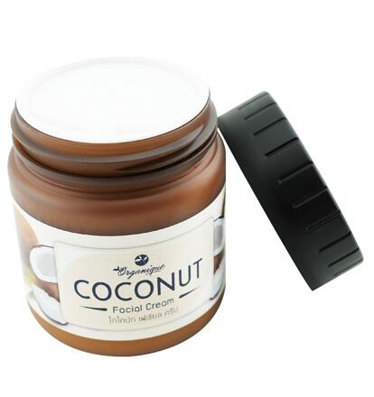 Крем для лица с маслом кокоса Organique 150 гр