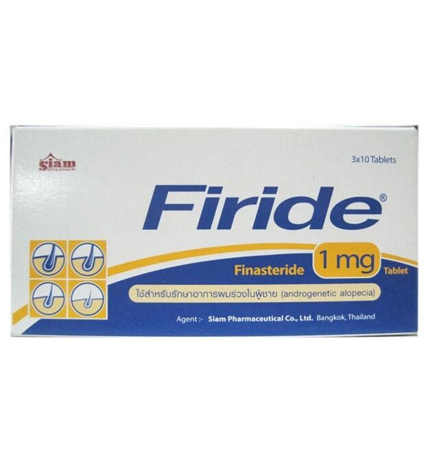 Таблетки с Финастеридом против облысения Firide 1 или 5 мг 30 шт