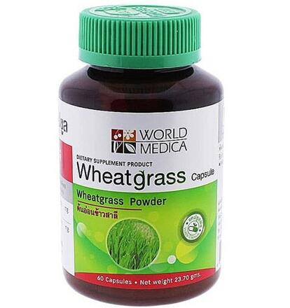 Пшеничная трава (Пырей) Wheatgrass (витграсс) Khaolaor 60 капсул