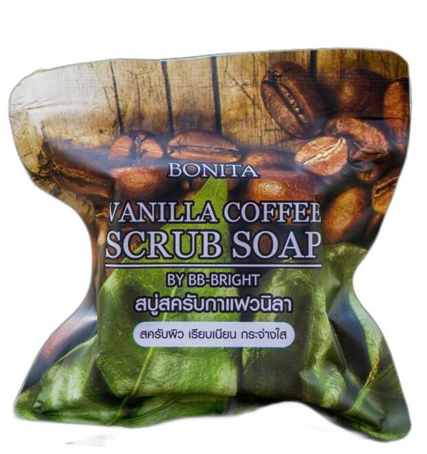 Ванильно - кофейное мыло скраб Bonita 100 гр