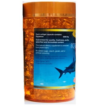 Акулий Сквален - масло из печени акулы 5000 мг 360 шт