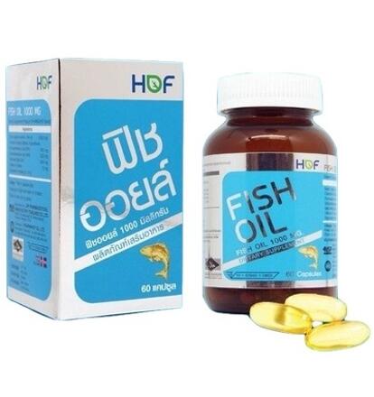Рыбий жир в капсулах Омега-3 HOF 60 шт