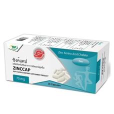 Хелатный цинк с витаминами А и B6 Цинккап THP 30 шт