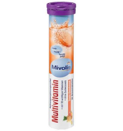 Витаминный комплекс в шипучих таблетках Mivolis 20 шт