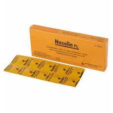 Таблетки Nasolin (насолин) от насморка 10 шт