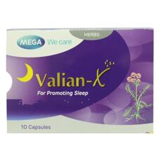 Капсулы против бессонницы Valian – X 10 капсул
