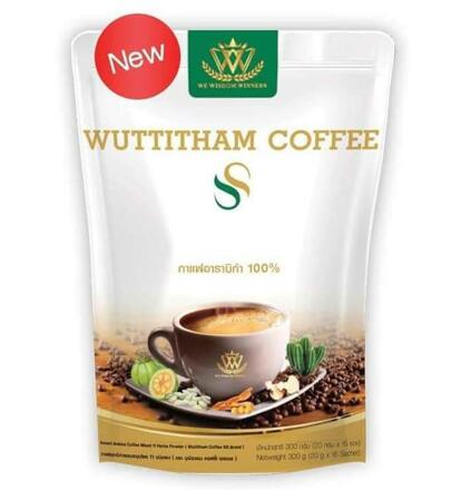 Кофейный напиток с пребиотиками для детокса Wuttitham 300 гр
