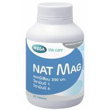 Оксид магния 350 мг Nat Mag Mega 30 капсул