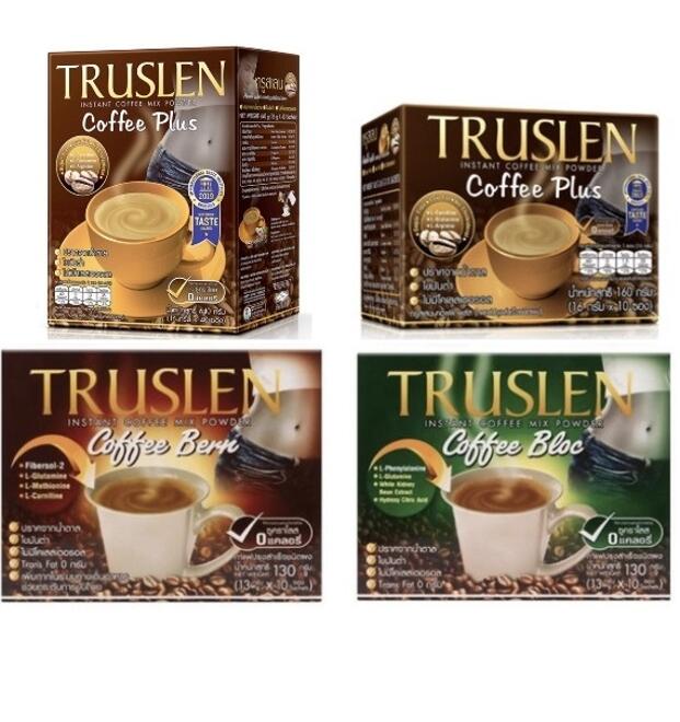 Растворимый кофе для похудения Truslen 160 гр 4 вида