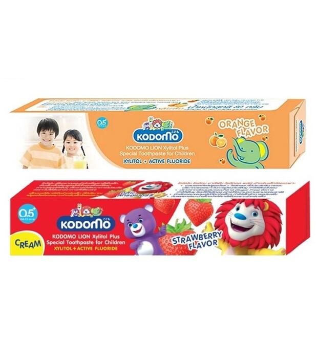 Детская зубная паста Kodomo 2 вкуса 40 гр
