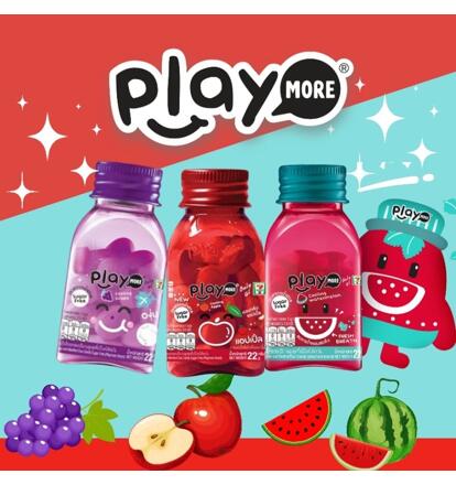 Освежающие конфеты Play с фруктовым ароматом 22 гр 5 вкусов