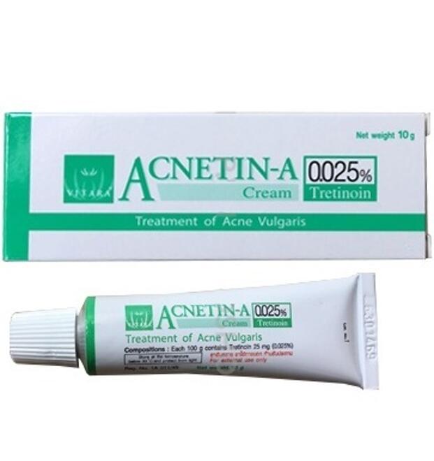 Крем с третиноином Acnetin-A 0.025% или 0.05% 10 гр