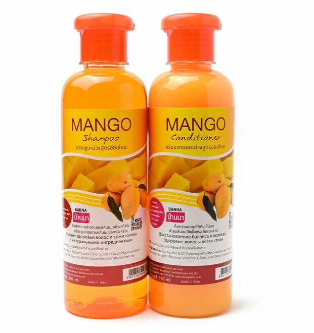 Шампунь и кондиционер с манго Banna 360 и 360 мл