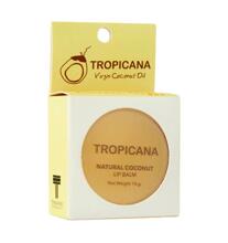 Бальзам для губ на кокосовом масле Tropicana 10 гр 3 аромата
