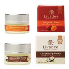 Бальзам для увеличения губ Livadee Plump 2 аромата