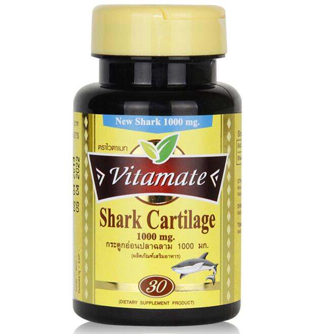 Акулий хрящ 1000 мг Vitamate 30 капсул