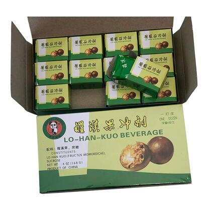 Чай для лечения простуды из фрукта монахов Luo Han Kuo 