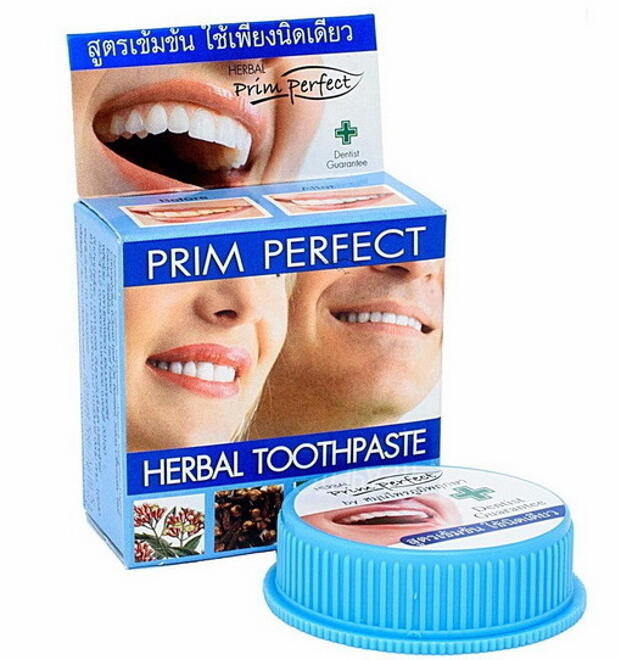 Круглая Зубная паста в баночке Prim Perfect 25 гр