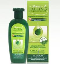 Лечебный шампунь против жирности и выпадения волос, зуда, перхоти с каффир-лаймом Falles 180 или 300 мл