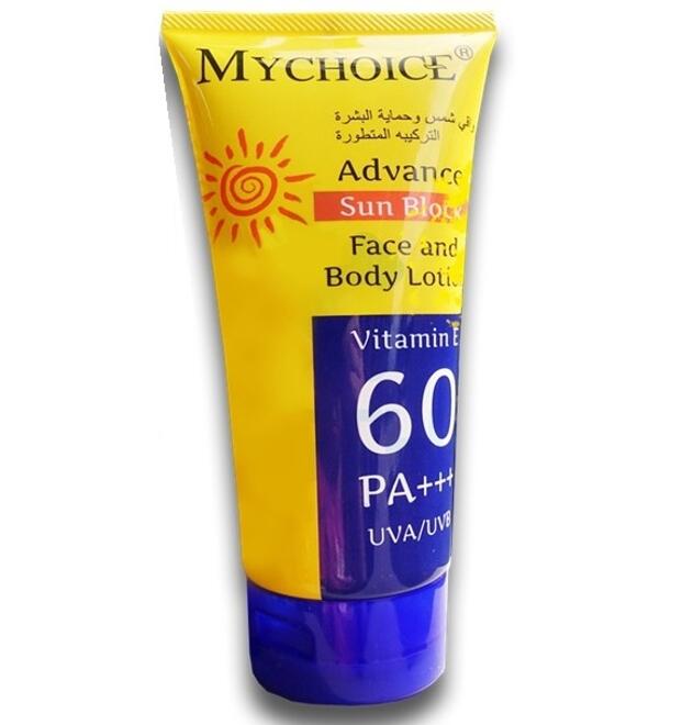 Солнцезащитный лосьон для тела PA60+++ Mychoice 150 гр