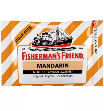 Конфеты от кашля и боли в горле Fisherman's Friend 25 гр 3 вкуса