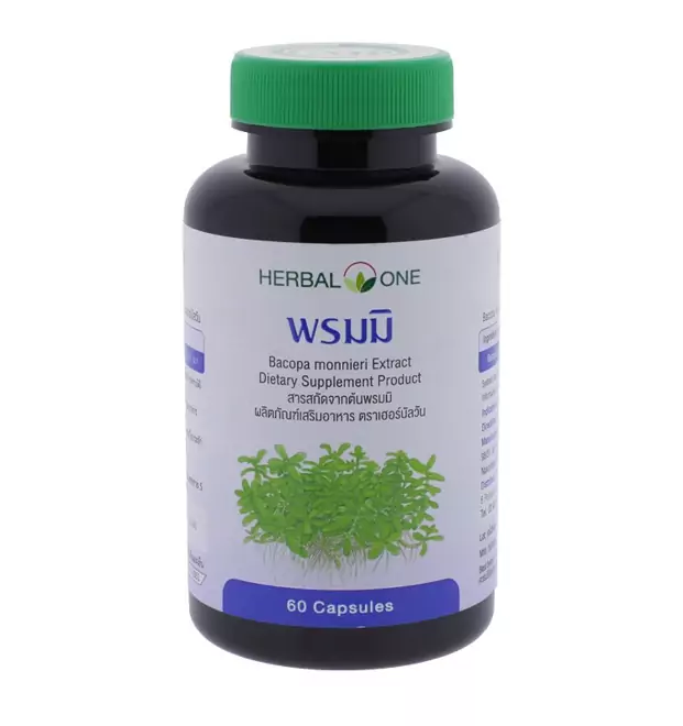 Экстракт Бакопа Монье Брами Herbal One 60 капсул