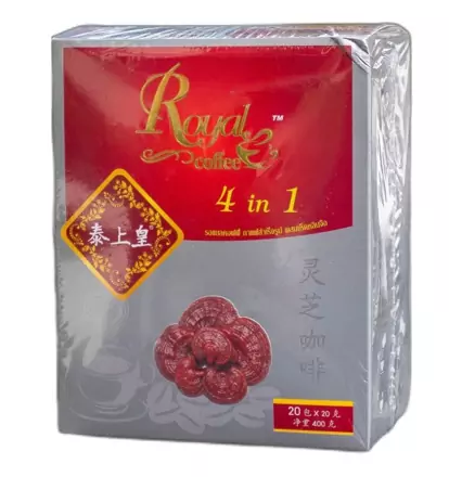 Кофе 4 в 1 с грибом линчжи 500 гр