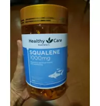 Сквален из печени Акулы 1000 мг Healthy Care Squalene 200 капсул
