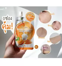 Сахарный скраб для лица с витамином С и йогуртом Nami 30 гр